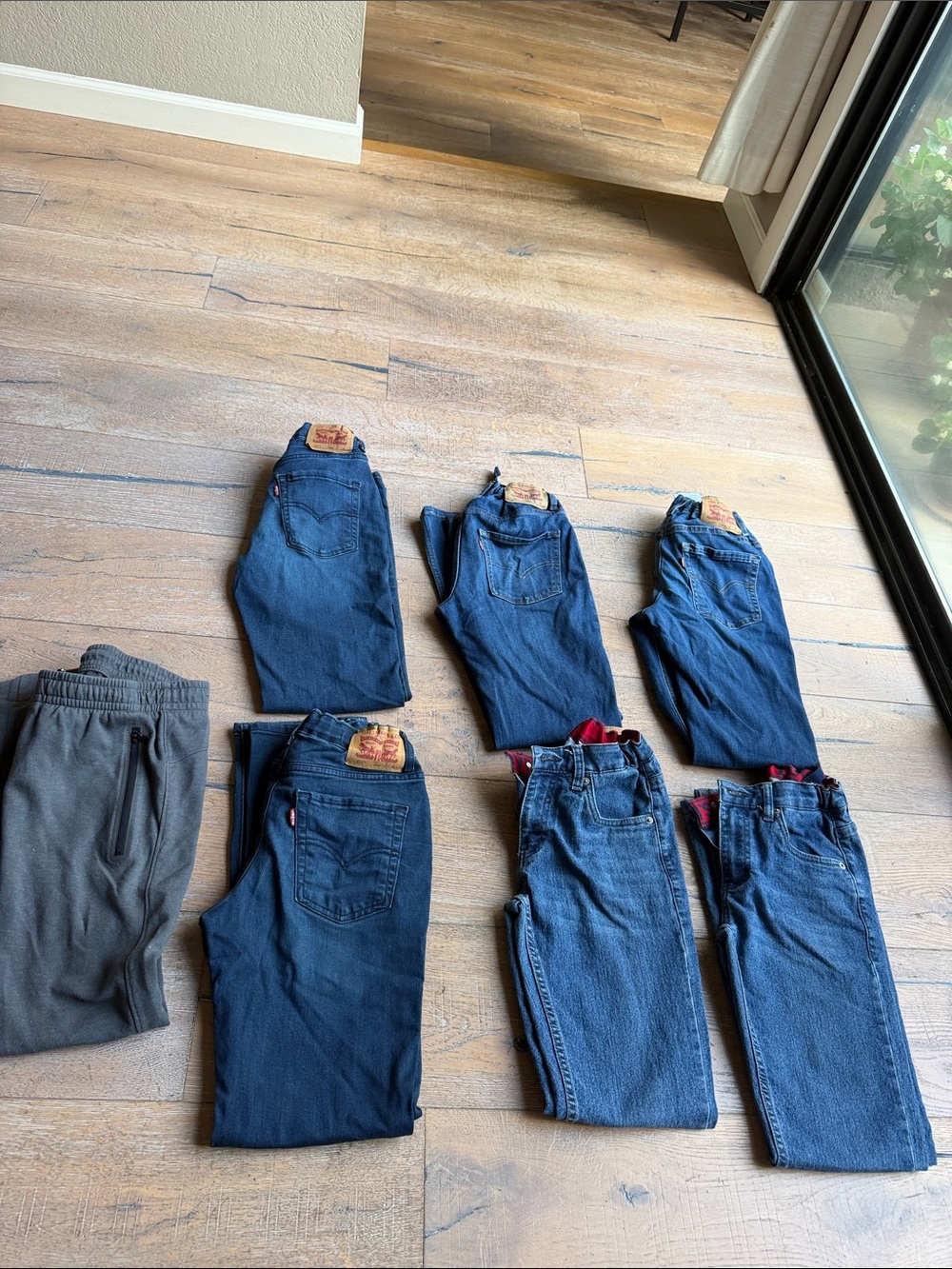 Levi's Kids Dark and Medium Blue Jeans Bundle